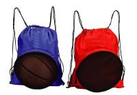 Drawstring Sport Backpack w/ Cinch Closure - 210D Nylon