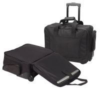 Rolling Laptop Briefcase w/ Multiple Pockets - Scan Express