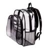 Clear Backpack w/ Large Main Compartment - Vinyl - Peekaboo & Co