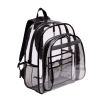 Clear Backpack w/ Large Main Compartment - Vinyl - Peekaboo & Co
