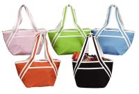 Insulated Tote Bag w/ Zippered Closure - 600D Polyester