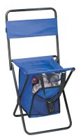 Cooler Chair w/ Front Mesh Pocket - Carry Handle - 420D Nylon