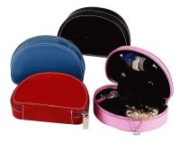 Travel Jewelry Case - Leather
