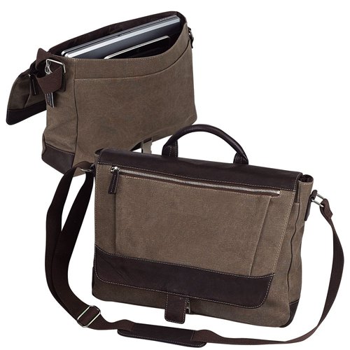 Canvas laptop bag, Messenger bag, Bags