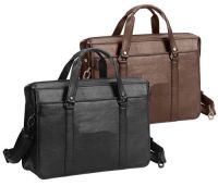 Leather Laptop Briefcase w/ Extractable Sleeve - Bellino Insider