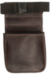 Leather Shotgun Shell Pouch - Canyon Outback Black Hills