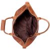 Leather Duffle Bag w/ Zip Pocket - Canyon Outback Little River