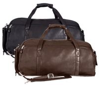 Leather Duffle Bag w/ Pockets - Canyon Outback Marble Sport