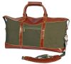 Canvas Duffle Bag w/ Leather Trim - Canyon Outback Pine