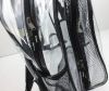 Clear Backpack w/ Large Main Compartment - Vinyl - Peekaboo & Co