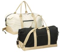Cotton Duffle Bag w/ Lined Interior - 21 Inch - All Purpose