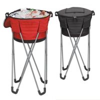 Barrel Cooler w/ Collapsible Stand - Soft Sided - 600D Polyester