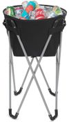 Barrel Cooler w/ Top Access Pocket & Metal Frame