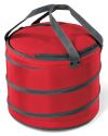Barrel Cooler w/ Zippered Opening - Collapsible - Polyester
