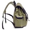 Canvas Backpack w/ Napa Leather Trim - Bellino Drake