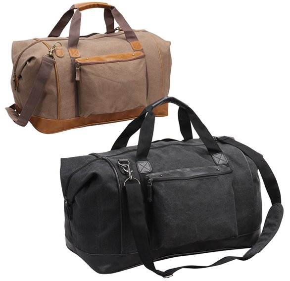 duffle bag faux leather