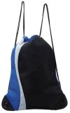 Drawstring Backpack w/ Headphone Port & Velcro Pocket