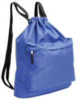 Drawstring Backpack w/ Thick Webbed Straps - Polyester