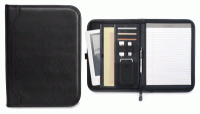 E-Padfolio w/ Scratch Resistant Sleeve & Zippered Closure