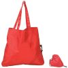 Foldable Tote Bag w/ Drawstring Triangle Corner - Nylon