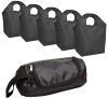 Grocery Tote Bag w/ Carry Case - Set of 5 - Polyester