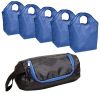 Grocery Tote Bag w/ Carry Case - Set of 5 - Polyester