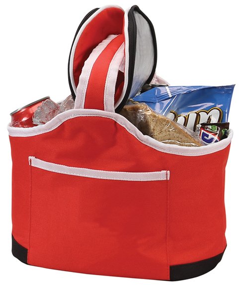 Insulated Lunch Bag w/ Hot & Cold Compartments - Munchie