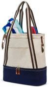 Insulated Tote Bag w/ Slash Pockets - Heritage Supply Freeport