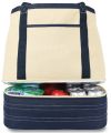Insulated Tote Bag w/ Velcro Closure - Coastal Cotton