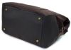 Leather Duffle Bag w/ Dual Button Snaps - Bellino Eiffel