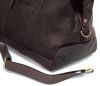 Leather Duffle Bag w/ Dual Button Snaps - Bellino Eiffel