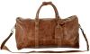 Leather Duffle Bag w/ Lined Interior - Andrew Philips Westbridge