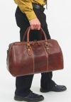 Leather Duffle Bag w/ Tablet Pocket - Canyon Outback Niagara
