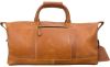 Leather Duffle Bag w/ Zip Pocket - Canyon Outback Boulder