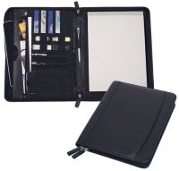 Leather E-Padfolio w/ Multi Function Organizer - Bellino
