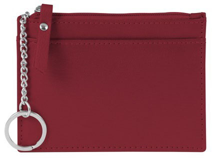 Leather Double ID Holder w/ Key Ring - Andrew Philips