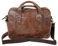 Leather Laptop Briefcase - Andrew Philips Westbridge