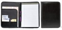 Leather Padfolio w/ Multi Function Organizer - Tuscan