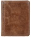 Leather Padfolio w/ Tablet Pocket - Andrew Philips Westbridge