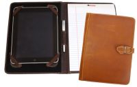 Leather Tablet Case w/ Memo Pad - Canyon Outback Lee