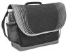 Messenger Bag w/ Graphic Accents - 600D Polyester