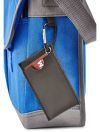 Messenger Bag w/ Graphic Accents - 600D Polyester