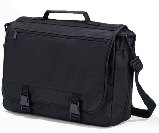 Portfolio Bag w/ Organizer & Key Holder - Expands 7