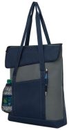 Shopping Tote Bag w/ Flap Closure - Freelance