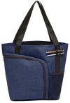 Shopping Tote Bag w/ Two Shoe Pockets - Polycanvas