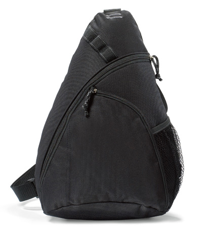 Sling Backpack w/ Water Bottle Pocket - Wave Monopack