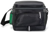 Soft Sided Cooler w/ Mesh Pockets - 210D Polyester - Coastline