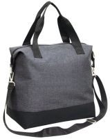 Zippered Polycanvas Tote Bag - Coast Sling